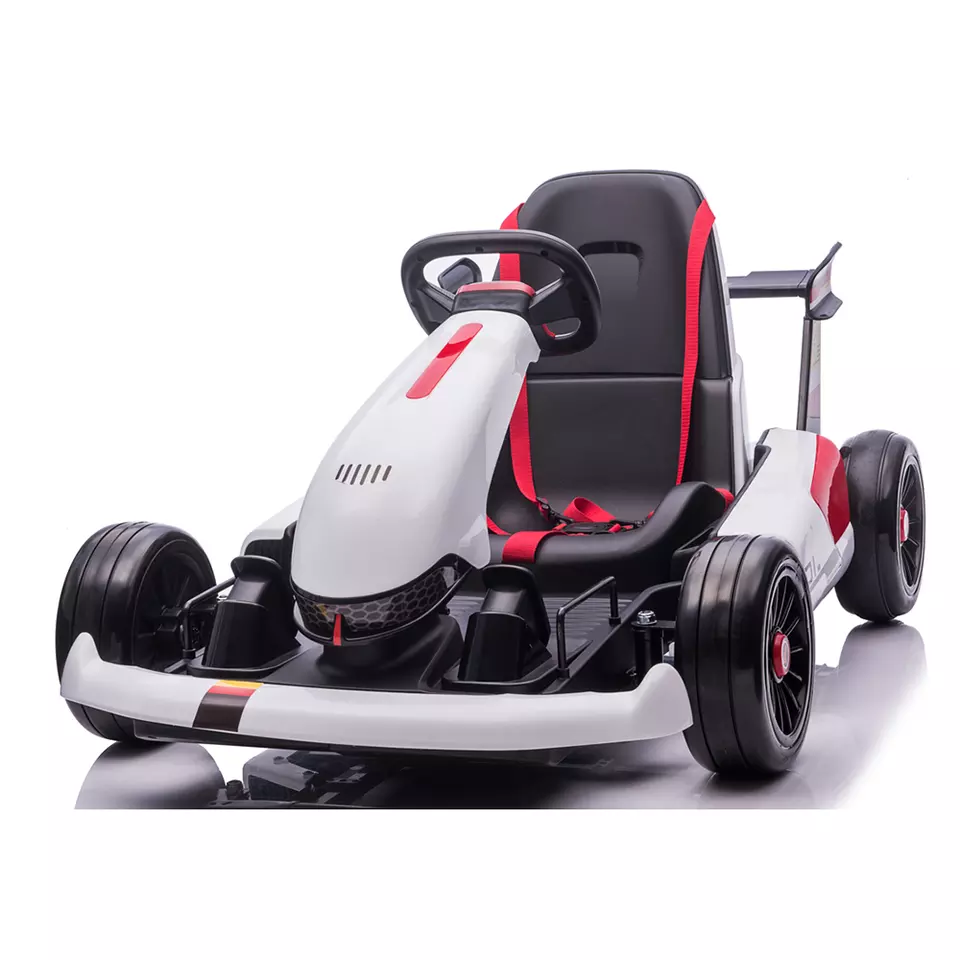 2022 New Cool Design Child Electric Go Kart Car With Remote Controller EVA Tyres Kids Ride On Car