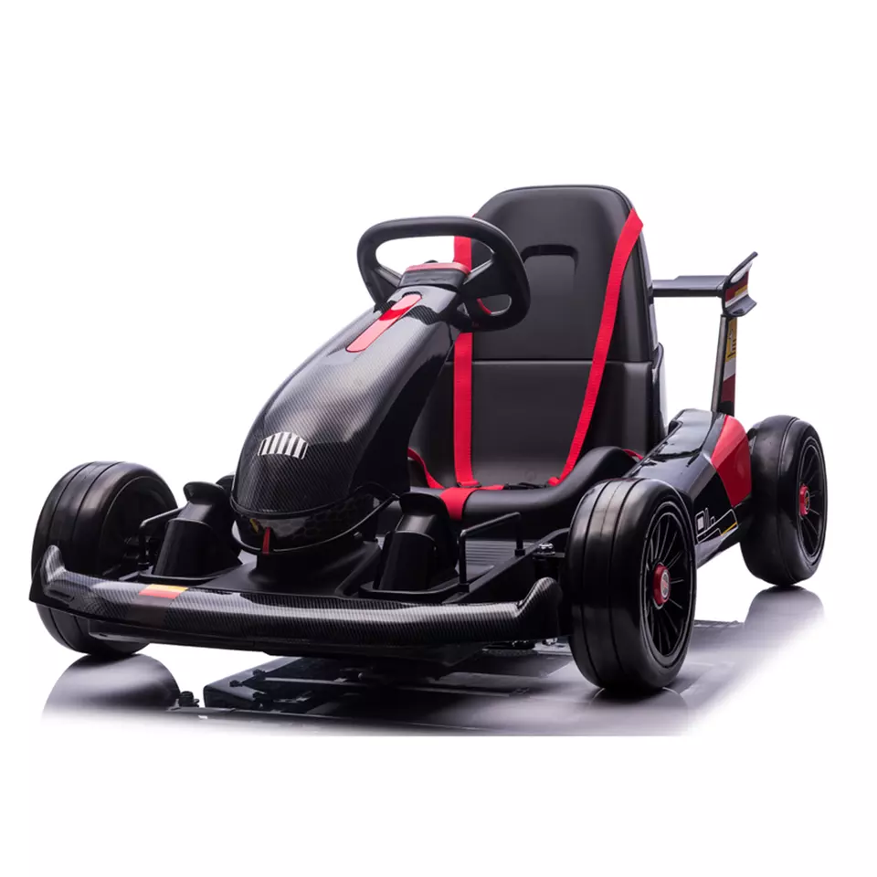 2022 New Cool Design Child Electric Go Kart Car With Remote Controller EVA Tyres Kids Ride On Car